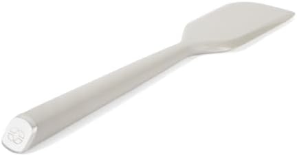 Calphalon Edge Silicone Scraper, Flexible Kitchen Scraper Spatula with Reinforced Core, Heat-Resistant Nonstick-Safe Baking & Mixing Tool for Kitchen Use, Taupe