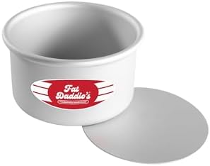 Fat Daddio's PCC-53 Anodized Aluminum Round Cheesecake Pan, 5 x 3 Inch