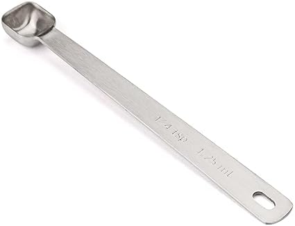 1PCS 1/4tsp(1.25ml) Tiny Measuring Spoon, Small Teaspoon for Tiny Amounts