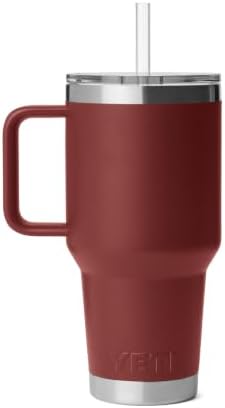 YETI Rambler 35 oz Straw Mug 2.0, Stag Red