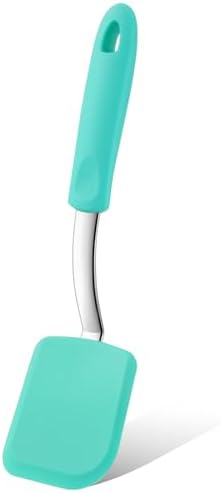 Small Silicone Spatula Mini Silicone Cookie Spatula, Green