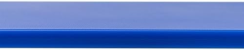 Winco 15" x 20" Blue Heavy-Duty Plastic Cutting Board (Set of 6)