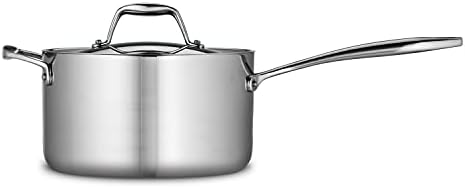 Tramontina Signature Tri-Ply Clad Stainless Steel 4-Quart Sauce Pan