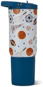 HydroJug Sport 20 oz Insulated Stainless Steel Water Bottle, All Star