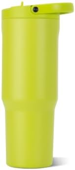 HydroJug Sport 32 oz Insulated Stainless Steel Water Bottle, Lemon Lime