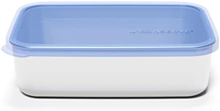 U-Konserve 45 oz Stainless Steel Food Container Bento Box Blue Silicone Lid