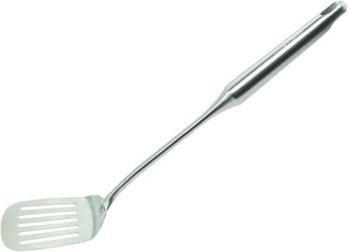 Millvado Stainless Steel Cooking Spatula,15 Inch Metal Turner, Kitchen Slotted Flipper For Grills, Camping BBQ’s, Frying Pancakes, Burgers, Large Cookware For the Professional Chef