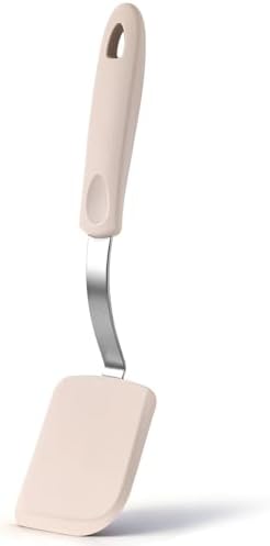 Small Silicone Spatula Mini Silicone Cookie Spatula, Khaki