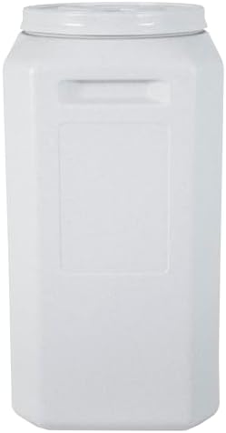 Vittles Vault Traditional Dog and Cat Food Container + Scoop, Gray, 80lbs