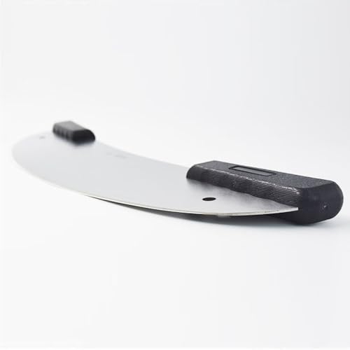 20" Pizza Cutter Rocker, Stainless Steel Semi-circle Sharp Blade Knife, for Commercial, Home