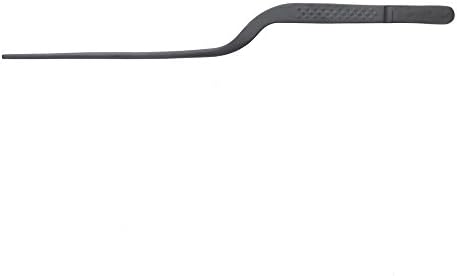 Mercer Culinary 18-8 Stainless Steel Precision Plus Chef Plating Tong, Offset, 7-7/8 Inch Tip, Matte Black