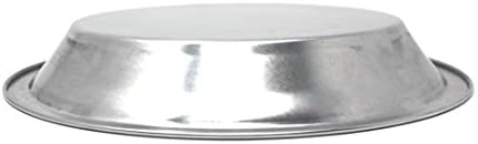 Pie Plate Aluminum Metal 8 Inch Pan - Set of 10