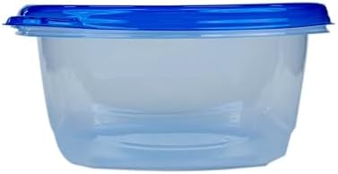 Glad GladWare Tall Entree Containers, Large Square, 42 oz - 3 Count (Pack of 6)
