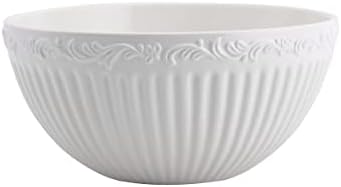 Mikasa Italian Countryside Serving Bowl, 10-Inch, White - 5085633