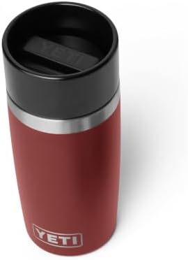YETI Rambler 12 oz Travel Bottle, Stainless Steel, Vacuum Insulated with Leakproof Commuter Cap, Stag Red