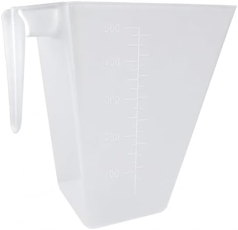 2 Cup (1 Pint | 16 Oz. | 500 mL) Scoop for Coffee, Protein Powder, Pet Food, Spices, Grains and Dry Goods – Plastic Food-Grade, BPA-Free Measuring Cup (Pack of 1)