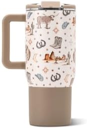 HydroJug Coffee Traveler 20oz Ceramic-Lined Mug with Handle, Mesa