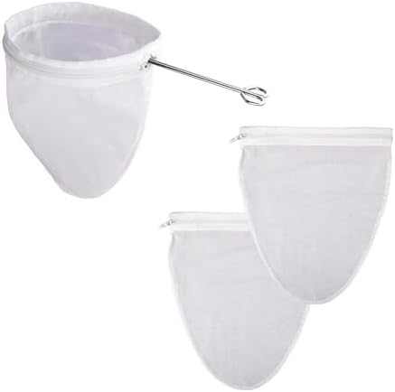 WMKGG Ultra Fine Mesh Strainer Bags, Reusable Mesh Filter Bags