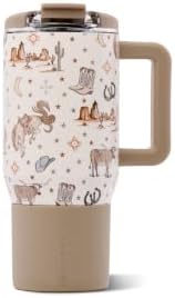 HydroJug Coffee Traveler 20oz Ceramic-Lined Mug with Handle, Mesa