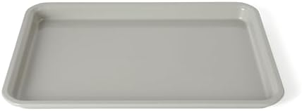 Calphalon Legacy 13 x 9 Inch PFA Free Nonstick Cookie Sheet Baking Pan in Taupe, Durable Heavy Gauge Steel Bakeware for Even Heating, Oven Safe Baking Tray for Cookies