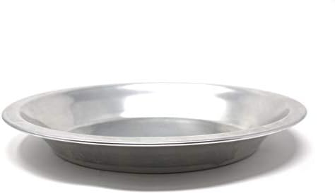 Pie Plate Aluminum Metal 8 Inch Pan - Set of 10