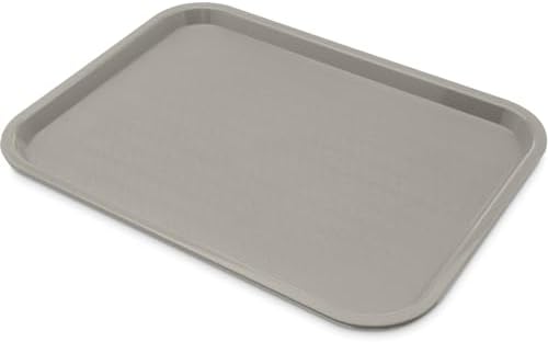 Carlisle Cafe Tray, Fast Food Restaurant Tray, 12 x 16, 1 Ct, Gray (Pack of 12)