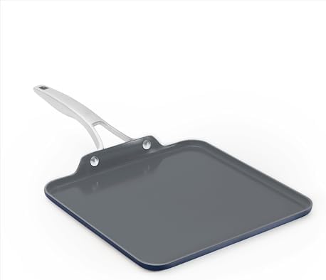 Calphalon® Premier Ceramic Nonstick 11" Square Griddle, Midnight Blue