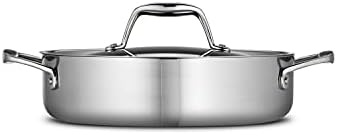 Tramontina Signature Tri-Ply Clad Stainless Steel 3-Quart Braiser Pan