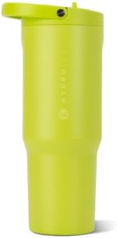 HydroJug Sport 32 oz Insulated Stainless Steel Water Bottle, Lemon Lime
