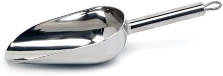 RSVP International Endurance Stainless Steel Measuring Scoop Collection, 1-Cup
