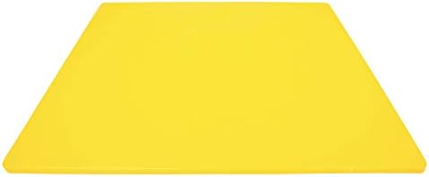 Thirteen Chefs 24 x 18 Large Yellow Cutting Board for Poultry and Chicken - Commercial Grade HDPE for Food Service, 1/2" Thick Dishwasher Safe Poly