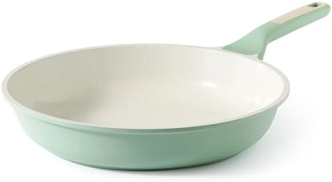 SENSARTE Nonstick Ceramic Frying Pan Skillet, 8 Inch Non Toxic Omelet Pan
