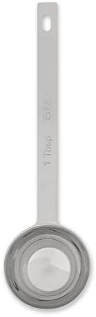 RSVP International Endurance Kitchen Collection Open Stock Measuring Spoon, Stainless Steel, Dishwasher Safe, 1-Tablespoon