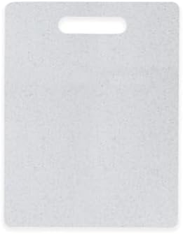 Dexas Superboard Cutting Board with Handle 8.5 x 11 inch Blue Granite, Compact Kitchen Prep Board, Dishwasher Safe, Non-Porous Poly Surface, Made in USA