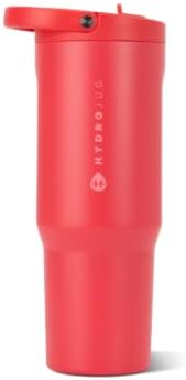 HydroJug Sport 32 oz Insulated Stainless Steel Water Bottle, Fruit Punch