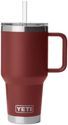 YETI Rambler 35 oz Straw Mug 2.0, Stag Red