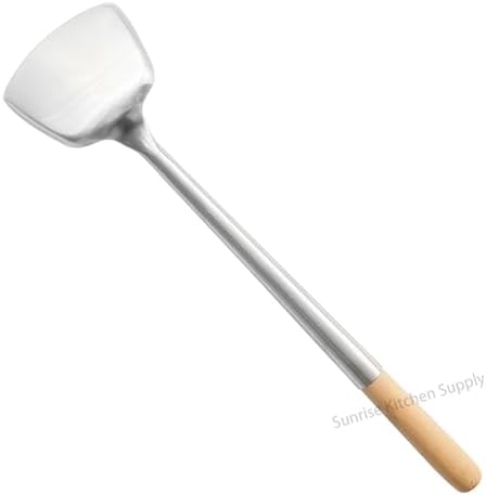 Sunrise Kitchen Supply Commercial Grade Wok Spatula (Shovel 15.50" (#3))