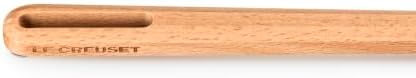 Le CLe Creuset Signature Silicone Medium Spatula, White/Tree Applique