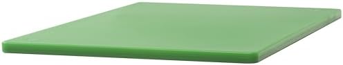 Winco 12" x 18" Green Cutting Board (Set of 6)