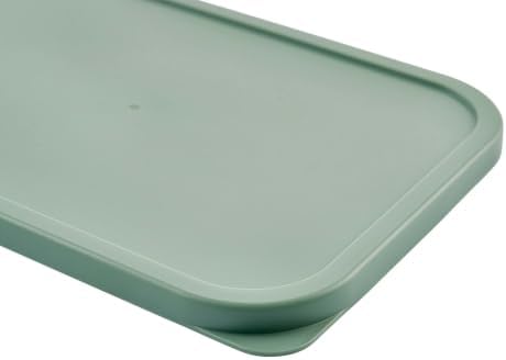 Glass Food Storage Containers with Lids - 10 Piece - 3 x 25.4 oz & 2 x 57.5 oz Glass with BPA-Free Leak Resistant Stackable Lids - Microwave, Oven & Dishwasher Safe - Ideal for Meal Prep - Soft Sage