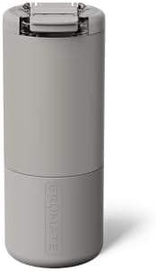 BrüMate Strova 18oz 100% Leakproof Insulated Coffee Mug | Ceramic-Lined Interior | Built-In Silicone Sleeve for Travel | Locking Flip Lid (Mocha)