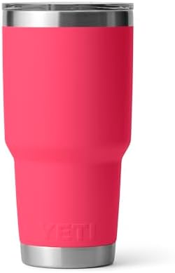 YETI Rambler 30 oz Tumbler Retired Colors, Stainless Steel, Vacuum Insulated with MagSlider Lid, Bimini Pink