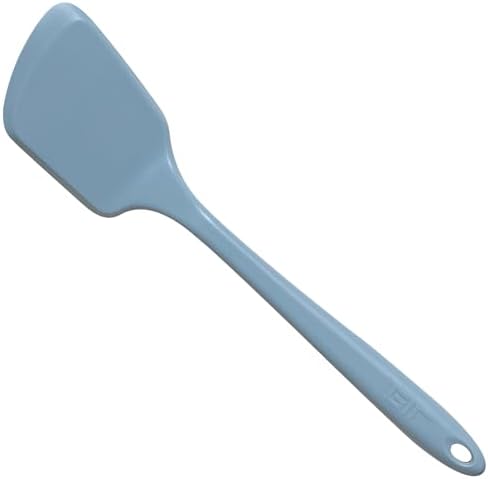 GIR: Get It Right Silicone Spatula Turner - Nonstick & Heat-Resistant Cooking Utensil - Seamless One-Piece Flexible Edge Rubber Spatula - Dishwasher-Friendly, Ultimate Turner - 13IN - Slate