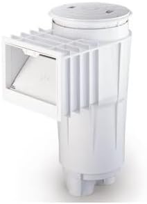 Pentair 506361 ABS 2-Inch Slip Port Bermuda Gunite Pool and Spa Skimmer, White