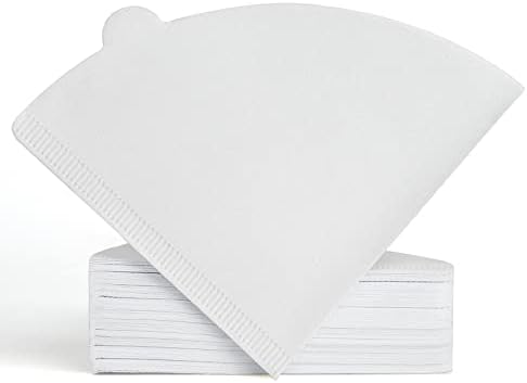 Niveaya 200 Count Coffee Filters - Size 02, Natural Paper Coffee Filter, No Blowout, Disposable for Pour Over and Drip Coffee Maker (2-4 Cup)