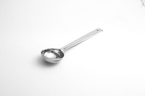 28cm Soup Ladle Stainless Steel (Pack of 2) - Deep Metal Ladle for Cooking & Serving - Heavy Duty Kitchen Ladel - Dishwasher Safe Stainless Steel Ladle for Soups & Stews