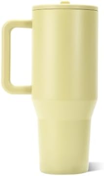 HydroJug Traveler 40oz, Insulated Tumbler with Handle & Straw, Olive