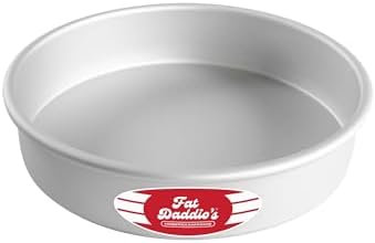 Fat Daddio's Anodized Aluminum Round Cake Pan, 9 x 2 Inch