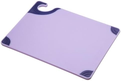 San Jamar Cutting Board,Plastic,9"W,12"L CBG912PR - 1 Each