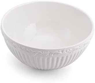 Mikasa Italian Countryside Serving Bowl, 10-Inch, White - 5085633